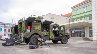  Ukázka párového vozidla Iveco CBRN
