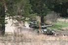  Náš tank v závěrečné fázi útoku