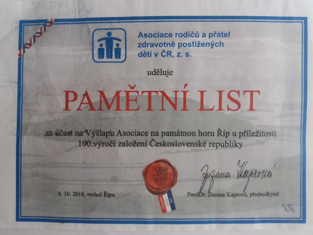 Výstup na Říp 