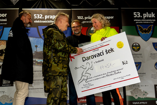 Příslušníci integrovaného záchranného systému se spojili na podporu rodiny zesnulého příslušníka Vězeňské služby