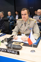 Českou republiku reprezentoval náčelník Generálního štábu Armády ČR generálmajor Karel Řehka