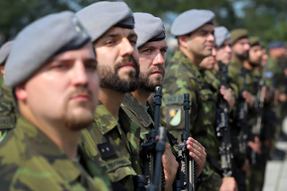 Ze slavnostního ceremoniálu na Vítkově