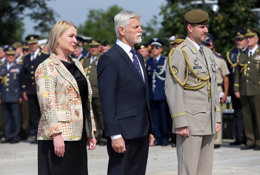 Ze slavnostního ceremoniálu na Vítkově
