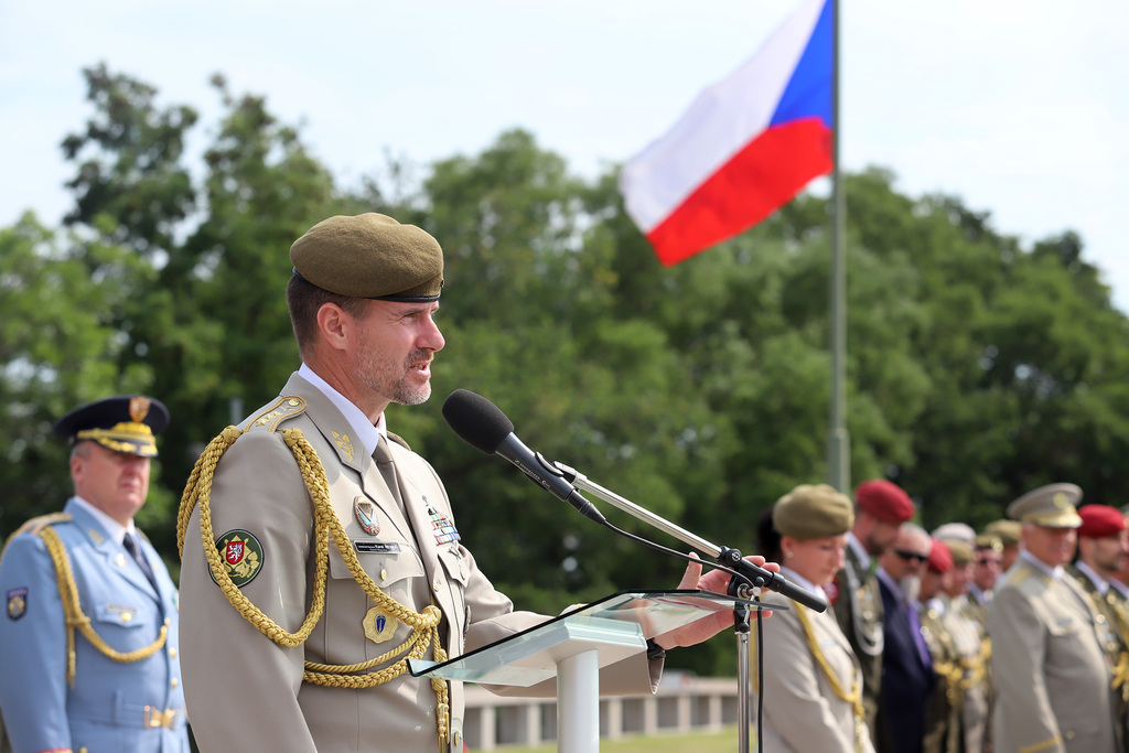 Ze slavnostního ceremoniálu na Vítkově