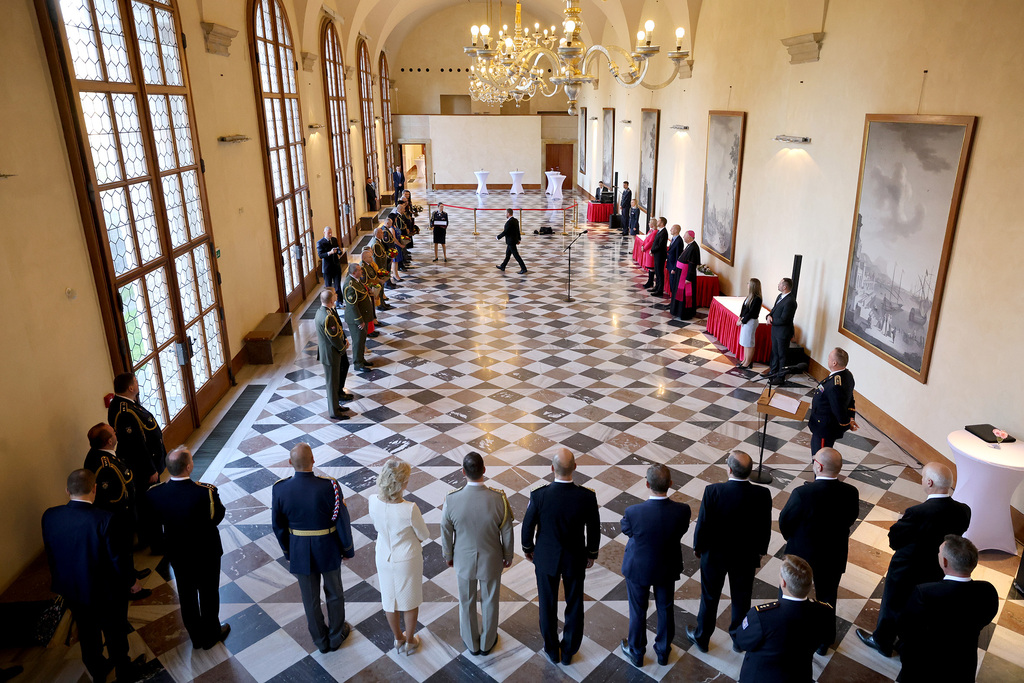 Prezident republiky jmenoval dva nové generály, tři povýšil do vyšší generálské hodnosti
