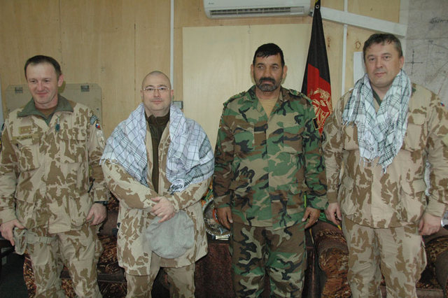 Minister Martin Bartak in Afghanistan 12