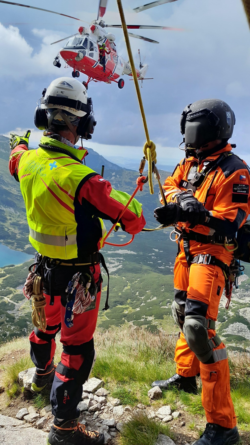 Cvičení SQUADRON EXCHANGE nad Tatrami