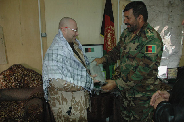 Minister Martin Bartak in Afghanistan 13