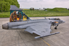 Polep letounu JAS-39 pro letošní cvičení NATO Tiger Meet 2016