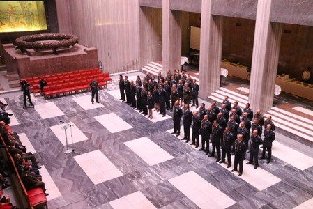 Celkový pohled na účastníky shromáždění