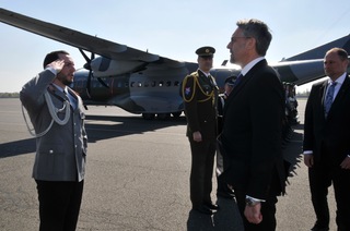 Na letišti v Berlíně