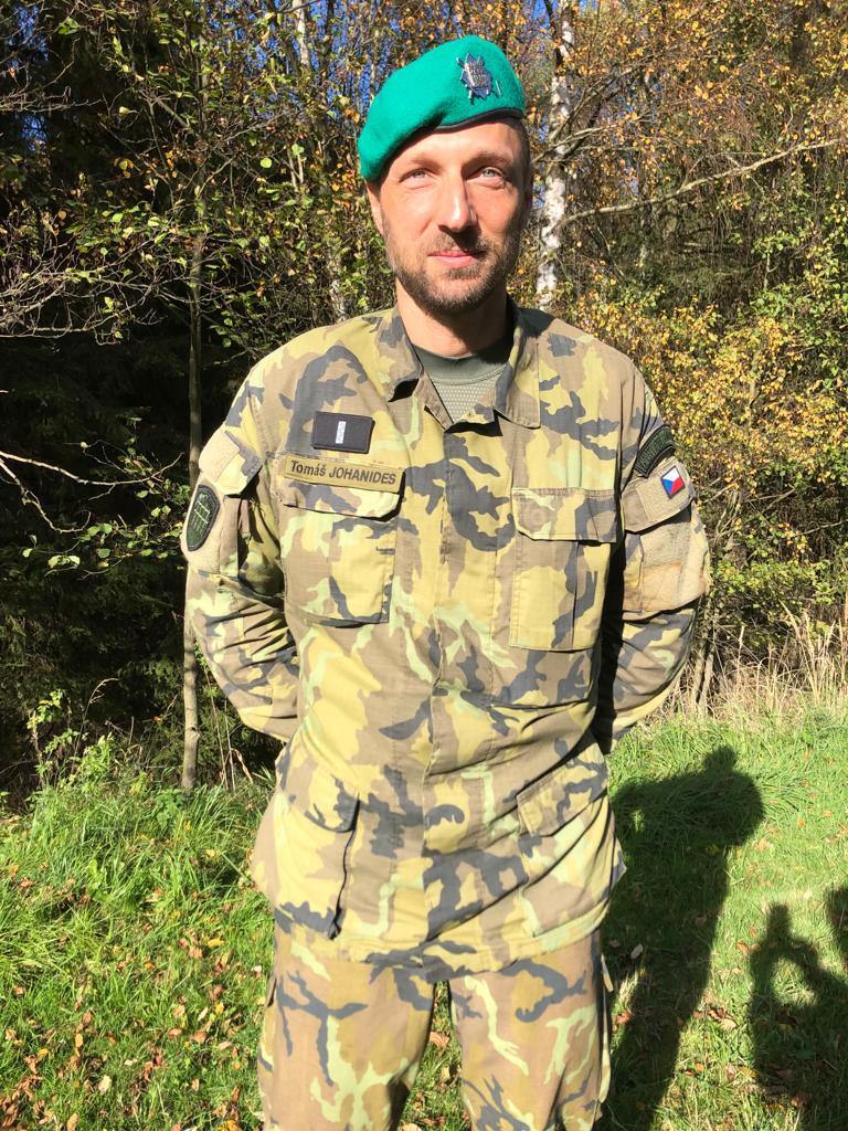   Mezi pardubickými záložníky je i bývalý profesionální voják ze 43. výsadkového pluku