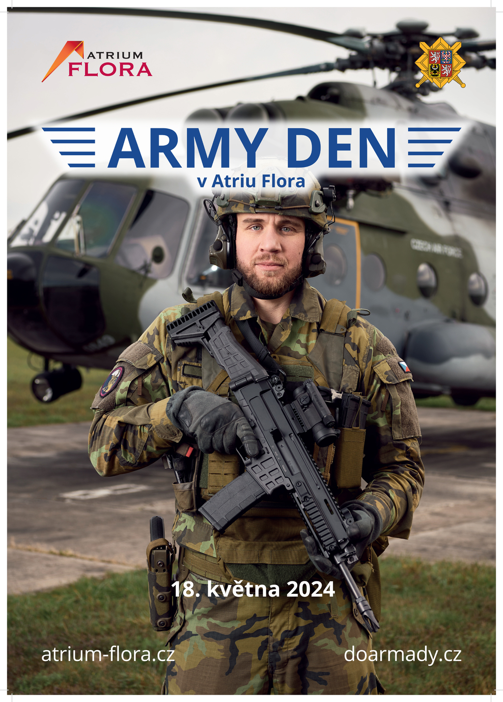 Flora láká vojenské nadšence. 
