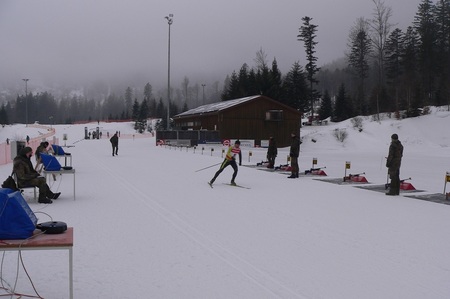  Biatlon probíhal na tratích v Hohenzollern Skistadion