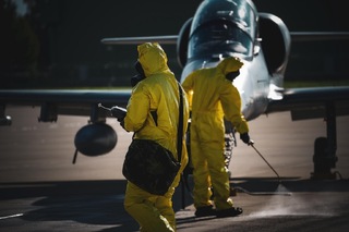  Dekontaminace prostoru a měření kontaminace