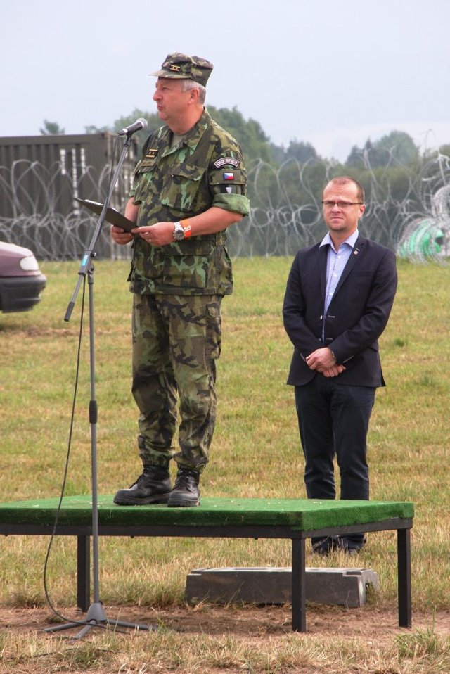 Den sil podpory Cihelna 2016 zahájil ředitel sekce podpory MO generálmajor Jaromír Zůna