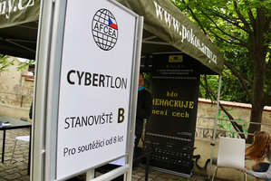  Jedna z disciplín Army dne Cybertlon 