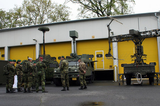 Prostředky elektronického boje (zleva) MPRS3, SRTP, RAPAMEP
