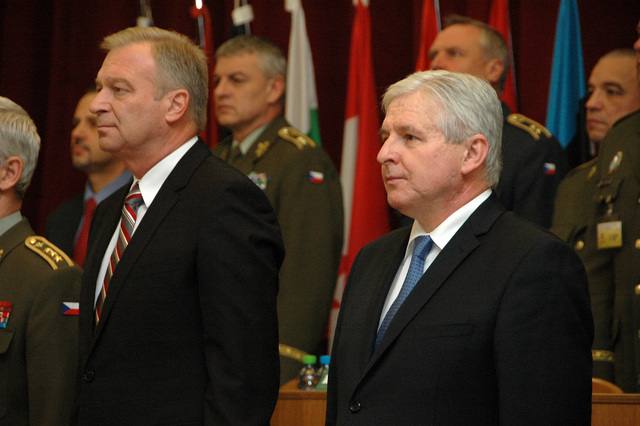 Jiří Rusnok a Vlastimil Picek