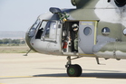  Kromě vrtulníků Mi-24/35 vyslala náměšťská základna také jeden transportní vrtulník Mi-171Š