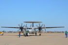  Letoun Grumman E-2C Hawkeye na cvičení NATO Tiger Meet 2016