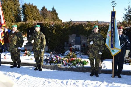 KVV Ostrava uctilo památku velitele paraskupiny Wolfram 2