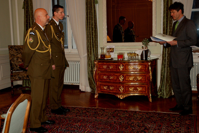  Ceremoniál předání Čestného kříže za zvláštní zásluhy Bundeswehru