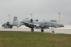 Přílet proudových letounů A-10 Thunderbolt na náměšťské letiště