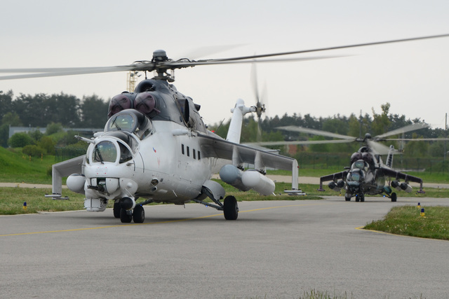  Na letošní Tiger Meet vyslala 221. vrtulníková letka z Náměště nad Oslavou vrtulník Mi-24/35 se zbarvením „Alien Tiger“, druhý HIND ve speciálním zbarvení pod názvem „Kosťa“