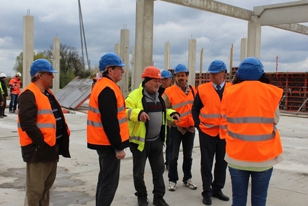 Prohlídka budoucího terminálu civilního letiště