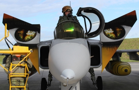 36 letových hodin dosud nalétali čeští piloti na cvičení tygřích letek