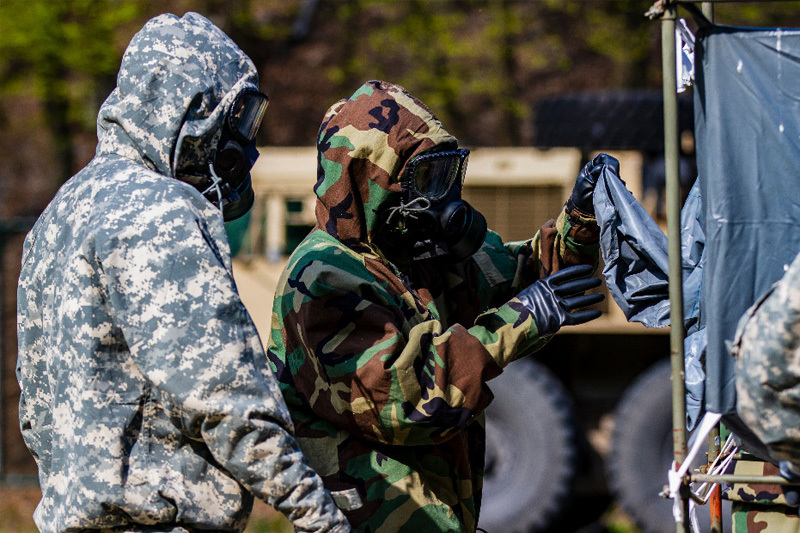  Zkouška těsnosti masek v komoře PZK-10