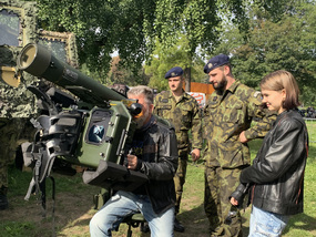Zájemci si mohli prohlédnout vybaveni 25. protiletadlového raketového pluku