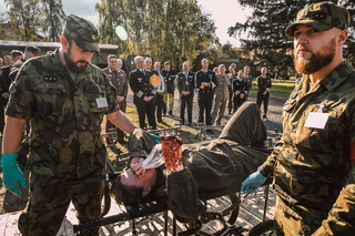 Ze cvičení Medical Man