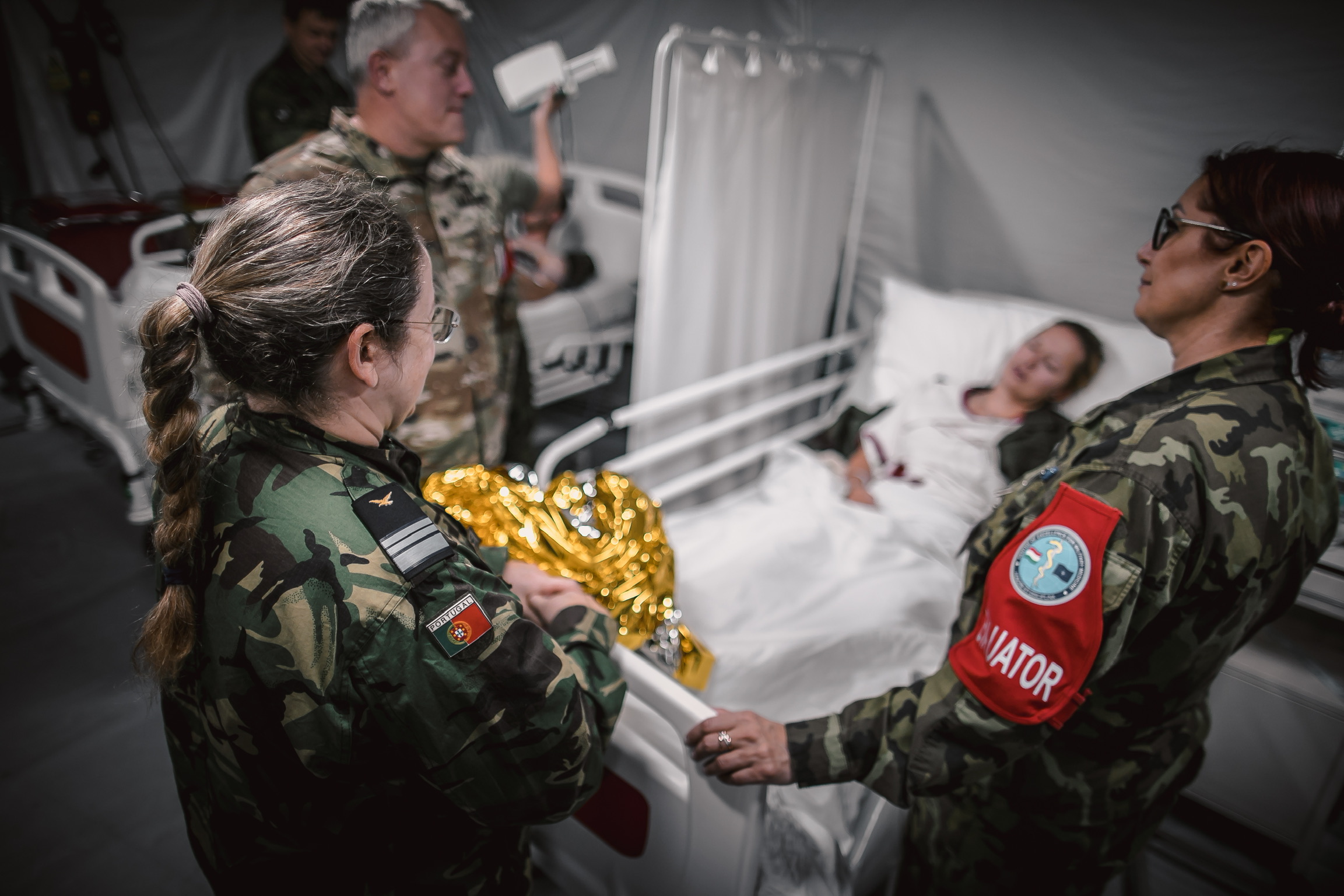 Ze cvičení Medical Man