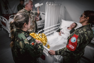 Ze cvičení Medical Man