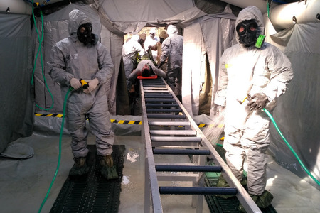 Chemické specialisty z Čech, Slovenska a Ameriky prověřilo cvičení Toxic Lance 2018