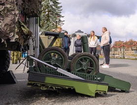  Studenti si mohli prohlednout i robotický systém Orpheus