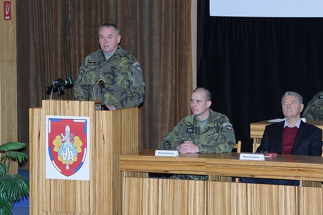 Z vystoupení velitele VeV-VA brig. gen. Kopeckého