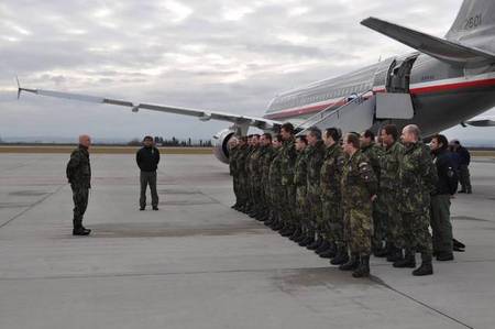 Vojáci už jsou z Pobaltí zpět na domovské základně v Čáslavi