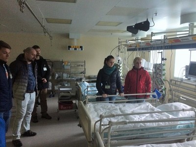 Zájemci o službu v AZ si mohli prohlédnout pokoje intenzivní péče