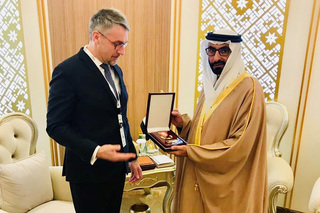 Minister of Defence Lubomír Metnar met with the UAE Minister of State for Defence Affairs, Mohammed Ahmed Al Bawardi