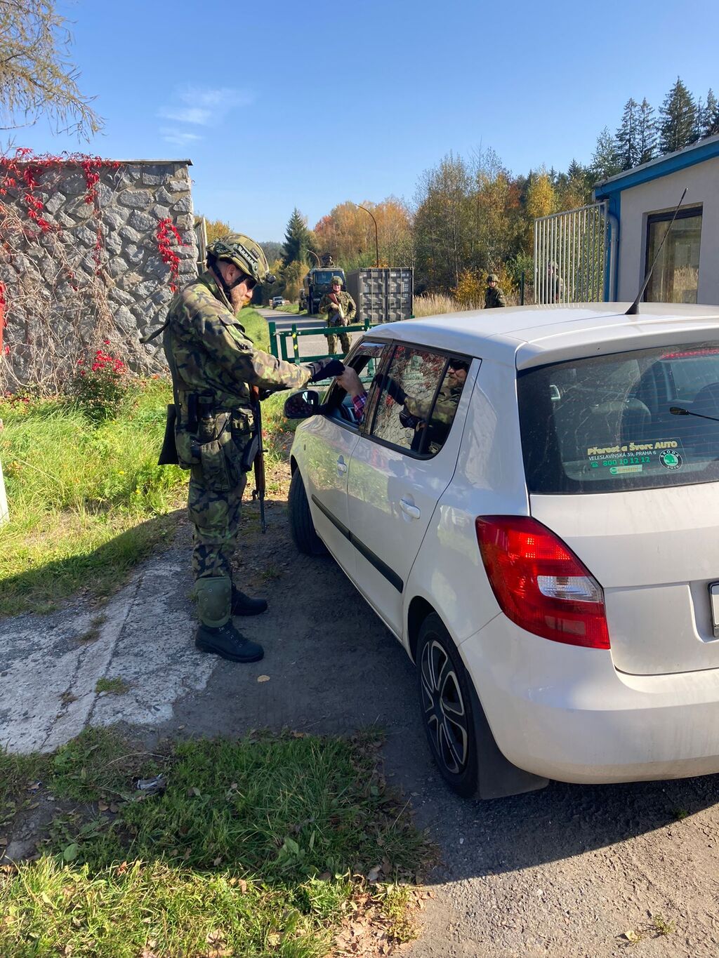  Činnost na kontrolně propuštěcím místě