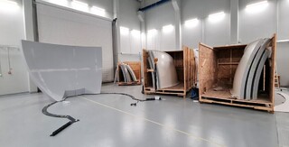 Z výstavby simulačního centra H-1