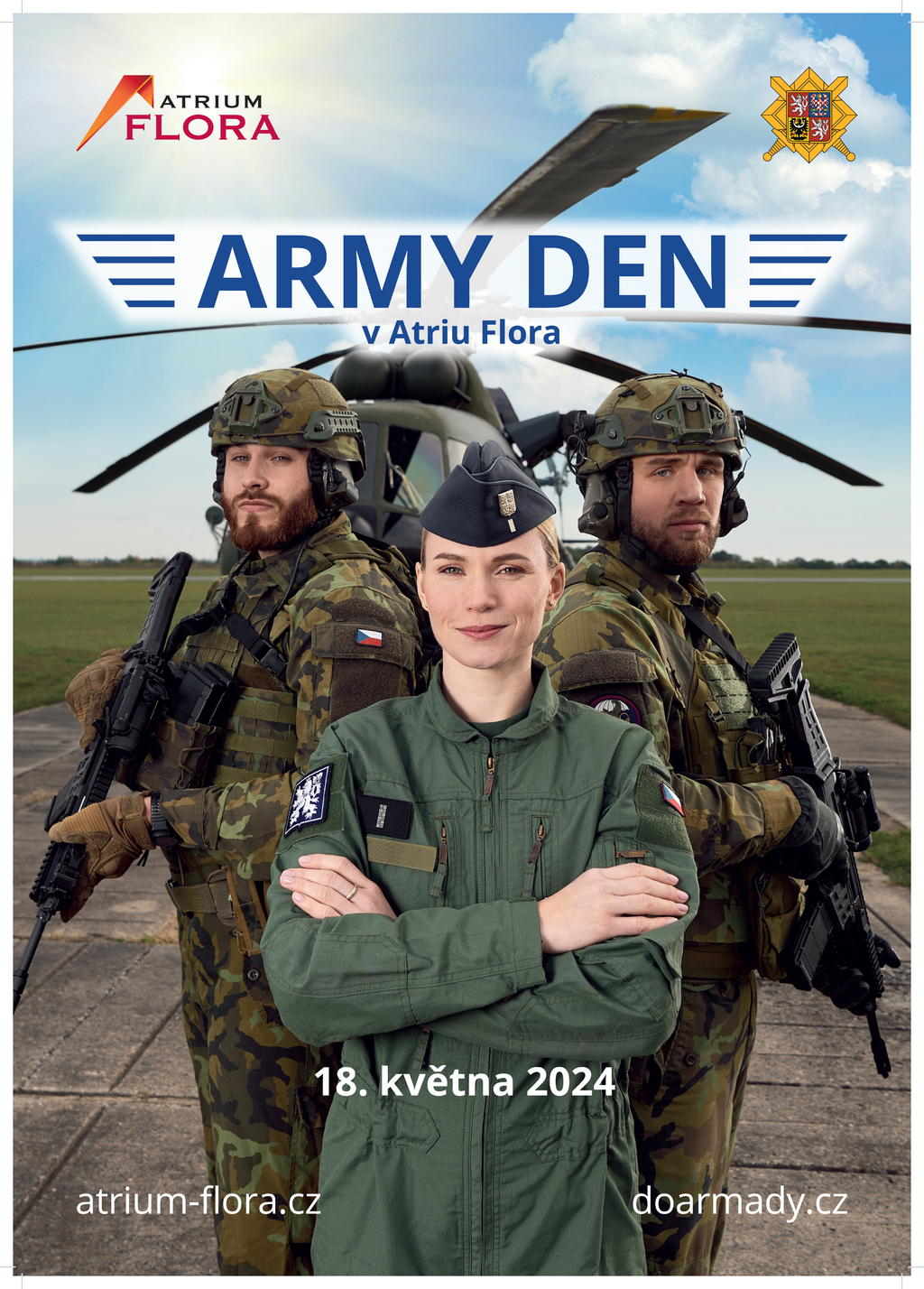 Flora láká vojenské nadšence.