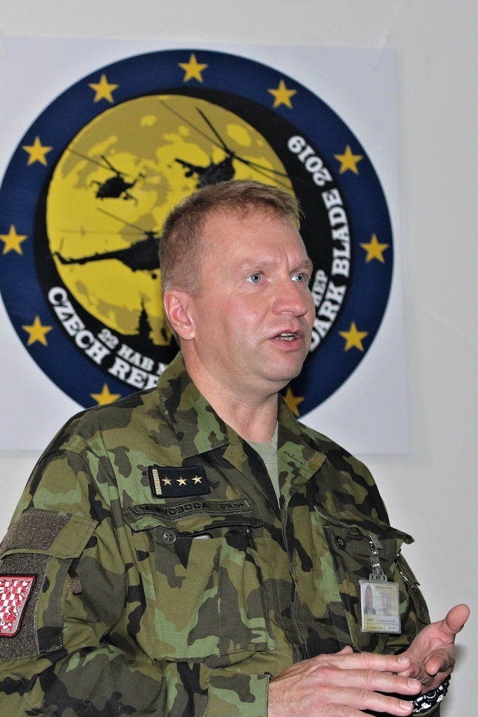  Řídícím celého cvičení bude plukovník Miroslav Svoboda z 22. základny vrtulníkového letectva