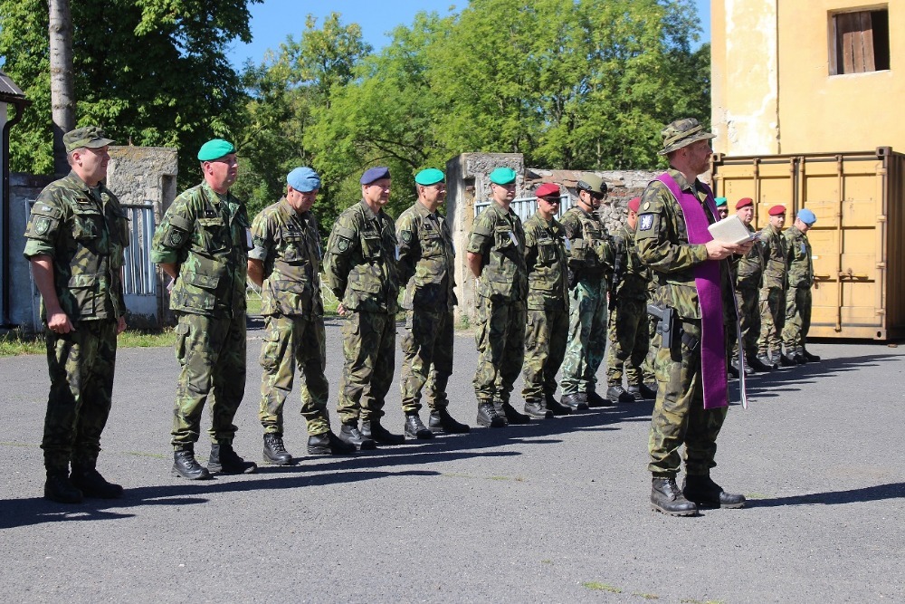 Žalm s modlitbou kaplana jednotky  za padlé české vojáky v Afghanistánu
