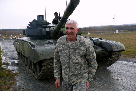 Generálporučík Hertling navštívil moravské posádky