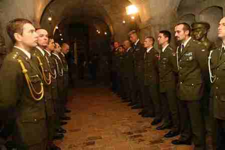 Slavnostní vyřazení absolventů kurzu Komando 