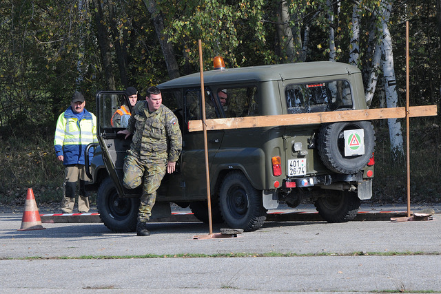  Soutěž v kategorii UAZ469B
